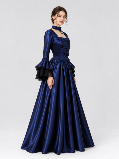 Gothic Victorian Lace Costume Dress