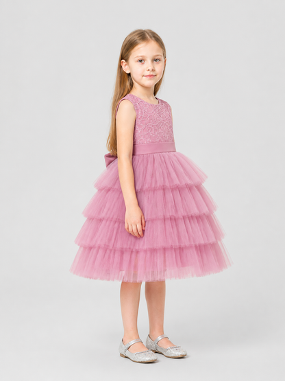Sleeveless Sequin Tutu Dress for Birthday Celebrations