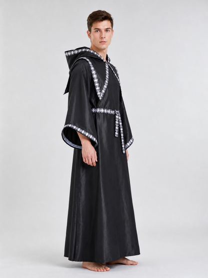 Hooded Costume: Long Robe with Cape