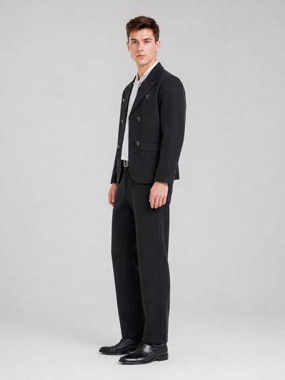 Good Omens Cosplay Costume, Double-Breasted