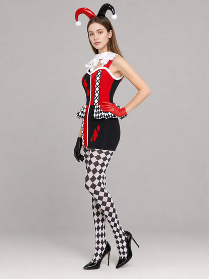 Harlequin Costume for Stage and Halloween