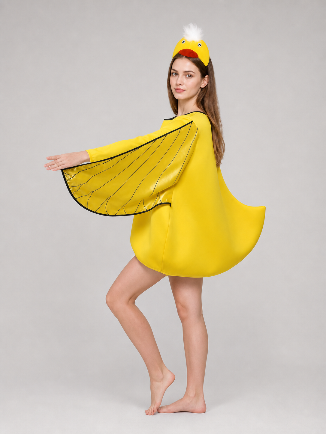 Duck costume with wings and headband