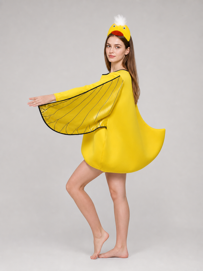 Duck costume with wings and headband