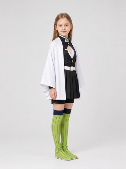 Shinobu Cosplay Costume from Demon Slayer: Kimetsu no Yaiba side view