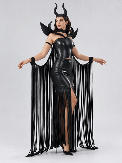 Gothic Horned Costume for Halloween and Cosplay
