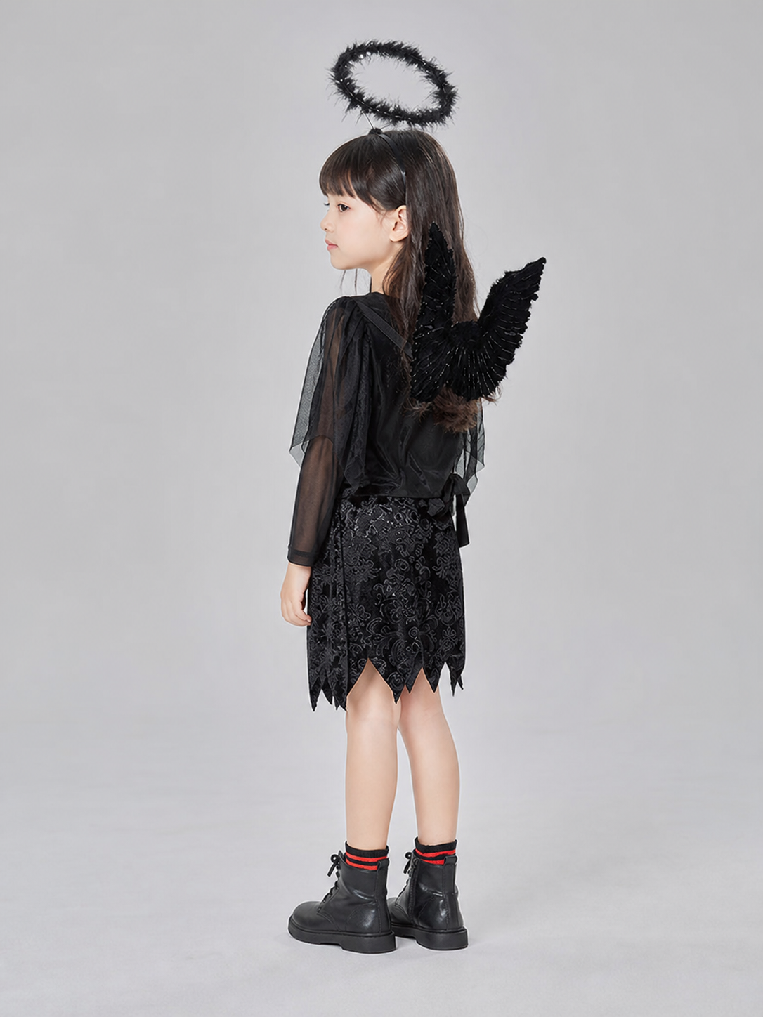 Angel Costume with Wings and Halo for Cosplay