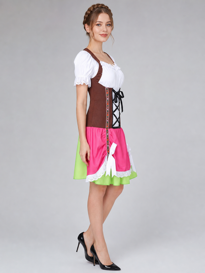 Oktoberfest-Style Carnival Cosplay Dress