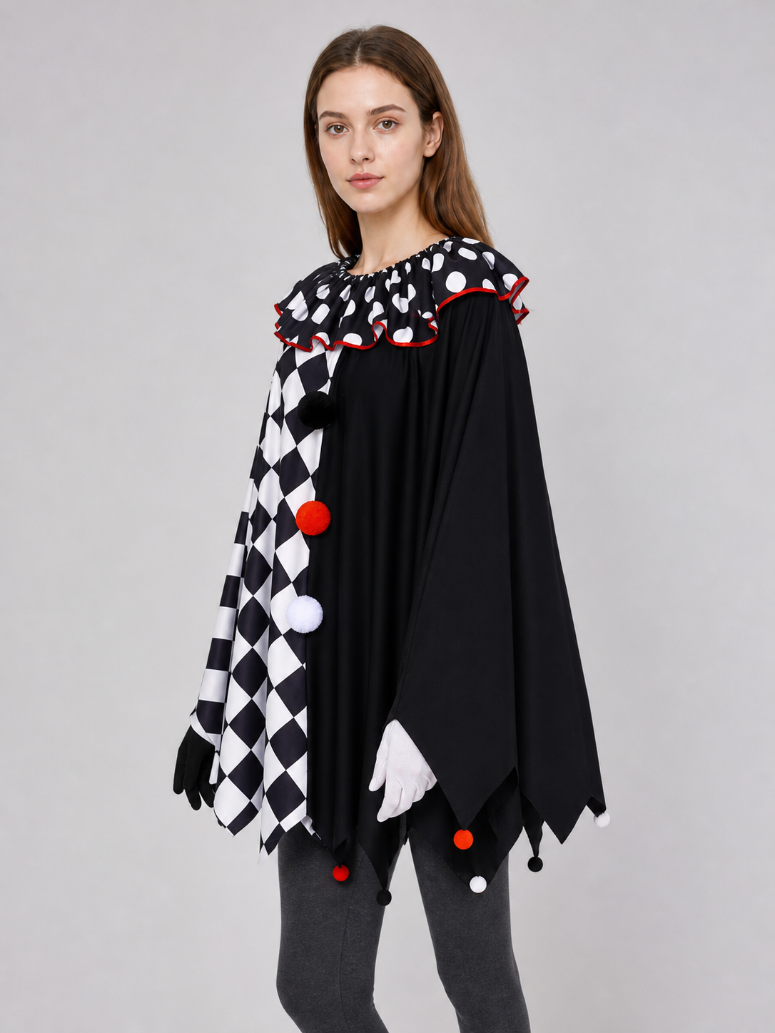 Clown Cape for a Carnival Costume