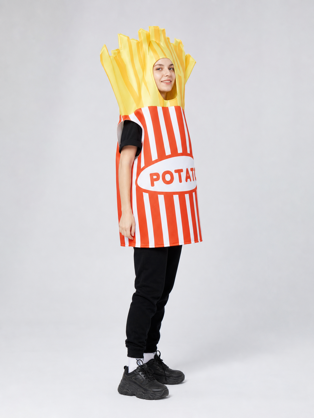 French Fries Carnival Costume with Headpiece