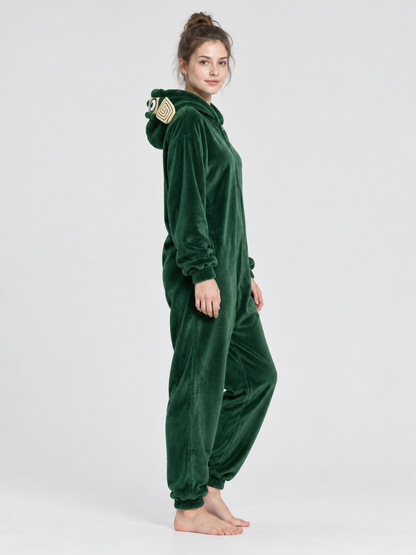 Animal Hooded Pajama Jumpsuit