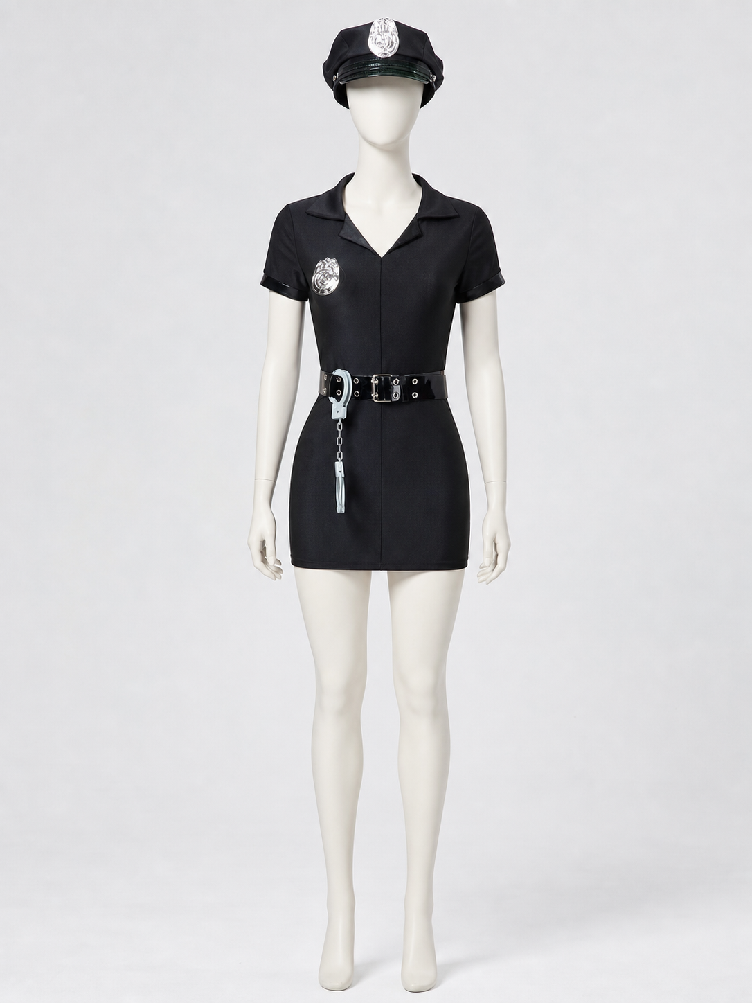 Police Costume for Cosplay and Stage Performances side view