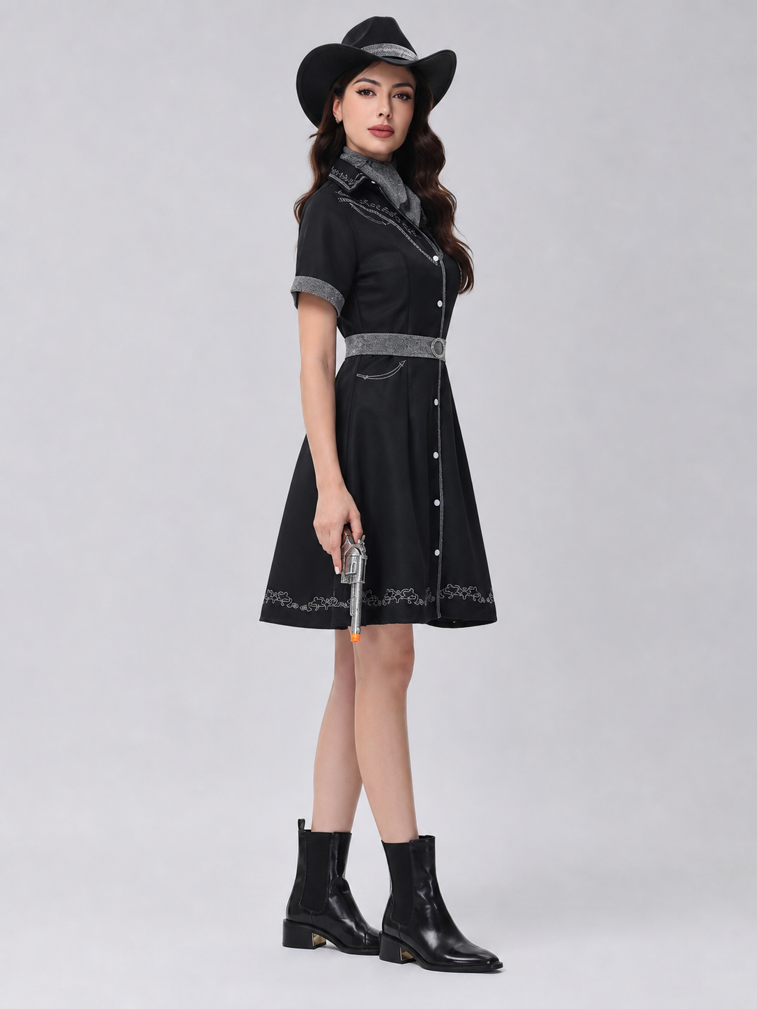 Western-Style Stage Costume for Performances
