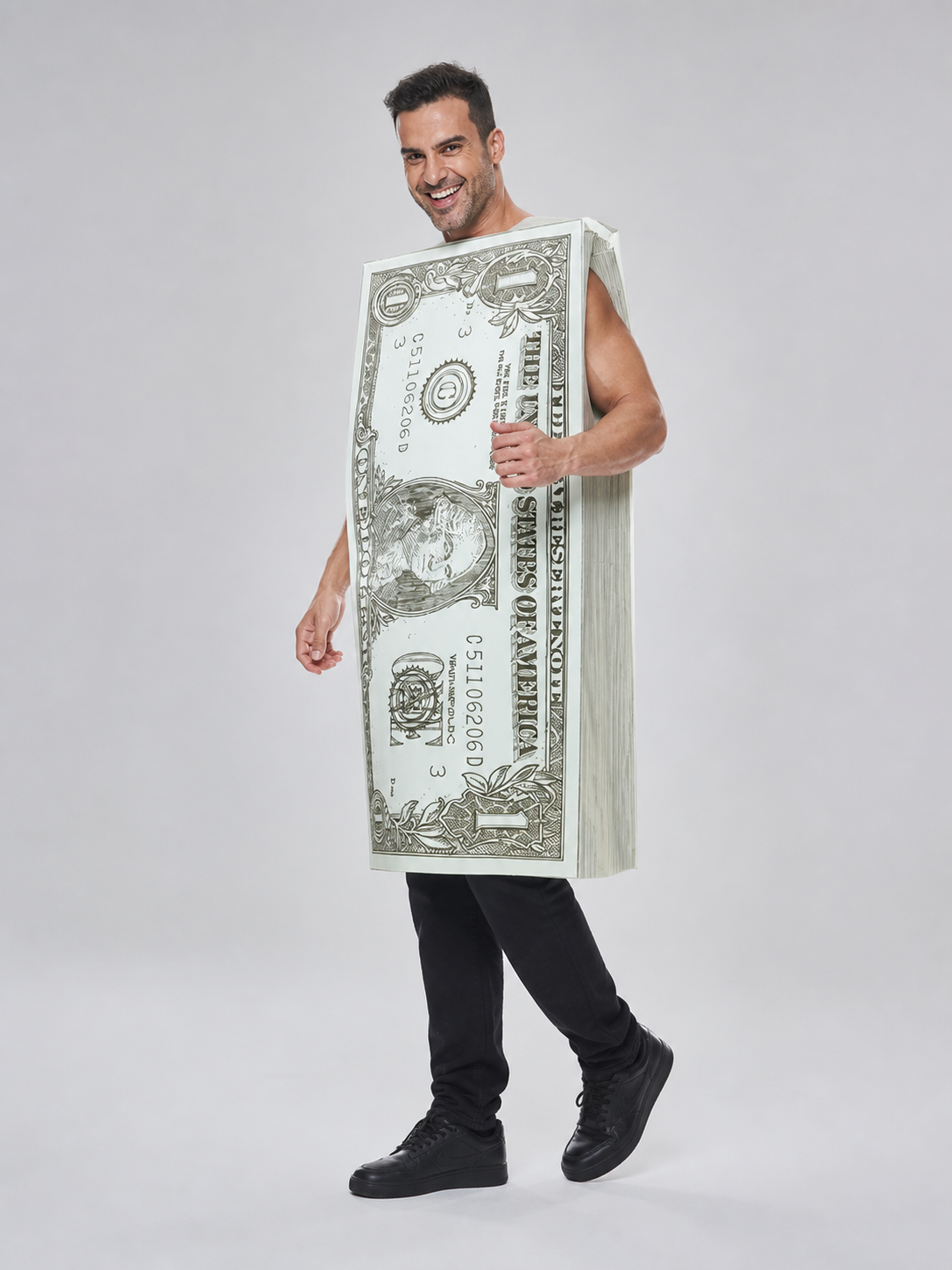 Large Dollar Bill Costume