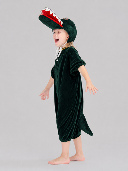 Dinosaur Costume Jumpsuit for Stage Performances