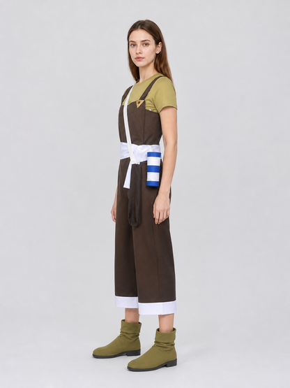 Usopp One Piece Cosplay Costume with Accessories