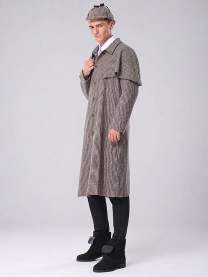 Sherlock Holmes Costume: Black-and-White Checkered Coat