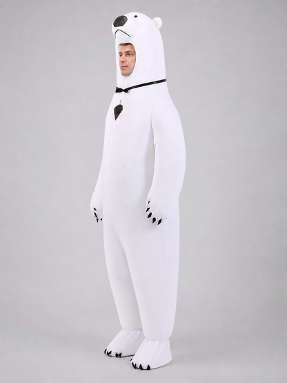 Inflatable Polar Bear Costume for Halloween and Parties