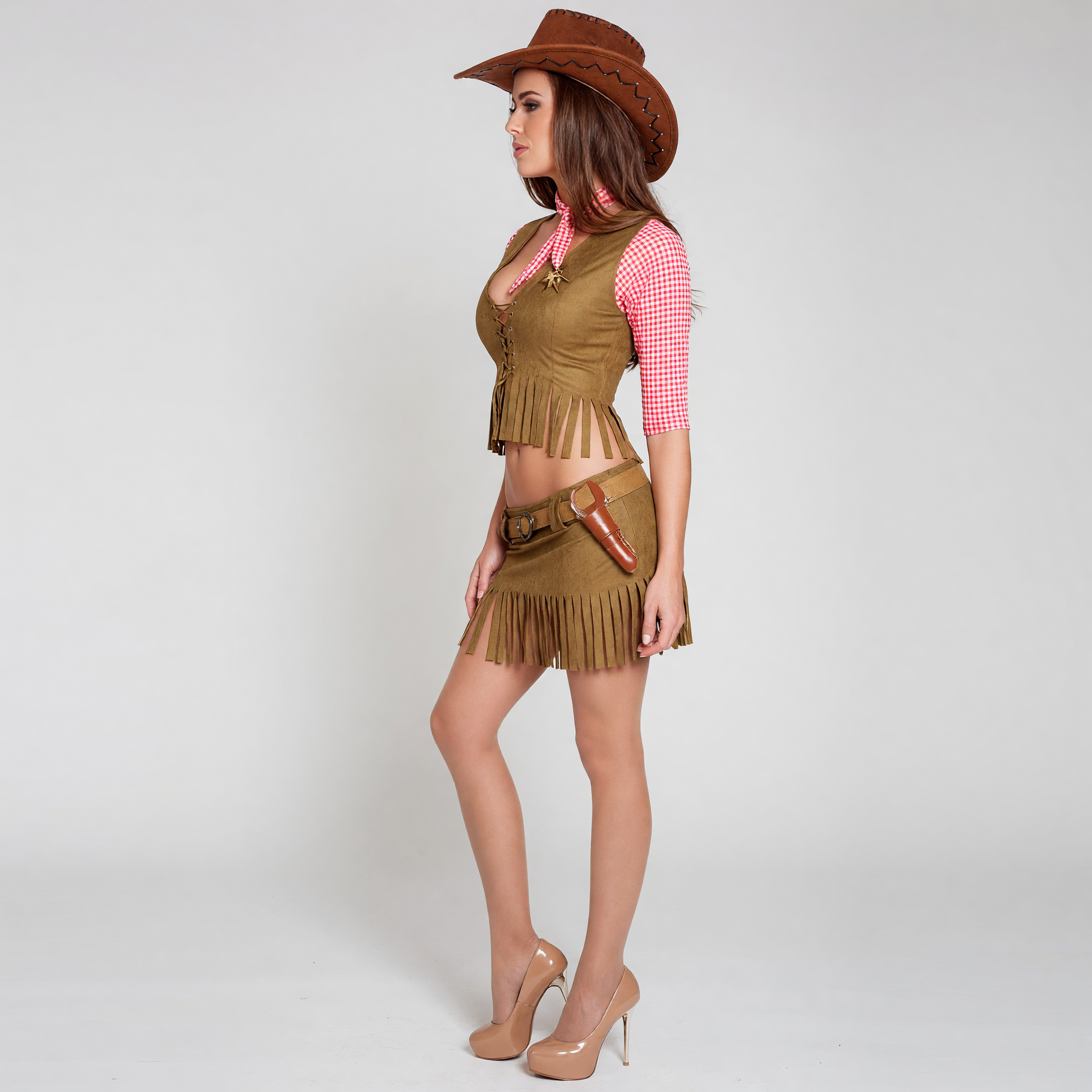 Western-Style Fringe Stage Costume