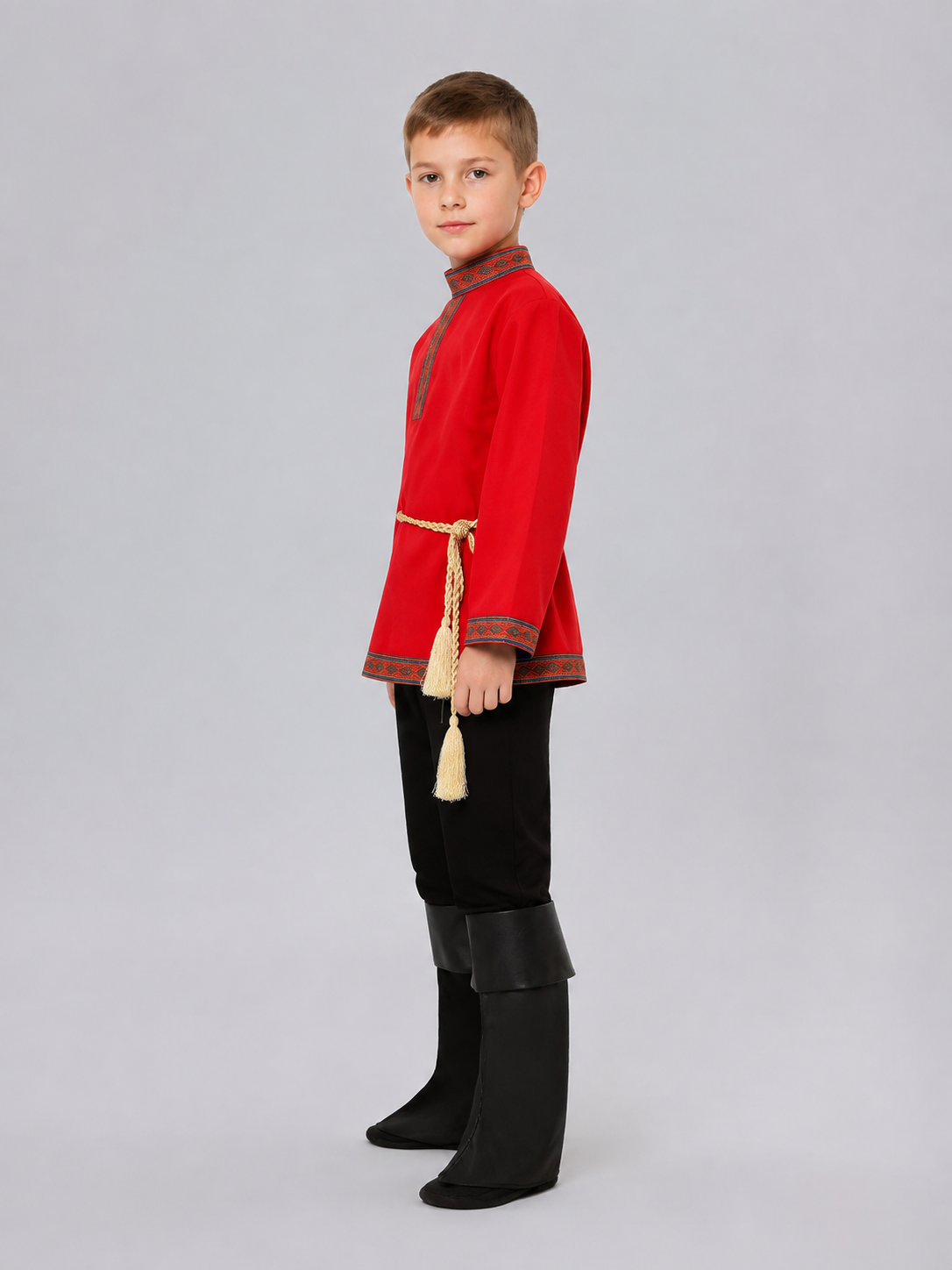 Children’s Stage Costume with Tunic and Belt side view