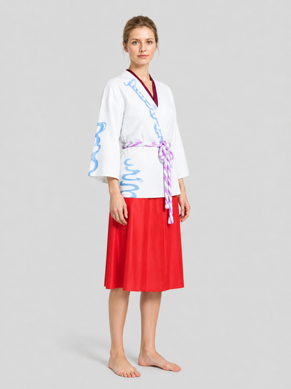 Yamato Cosplay Costume from One Piece, Set side view