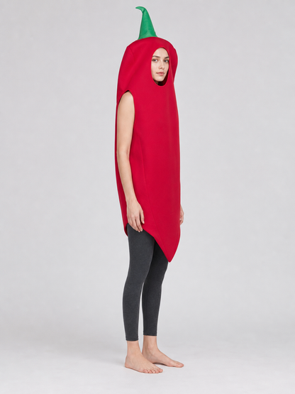 Chili Pepper Costume for Halloween and Theme Parties