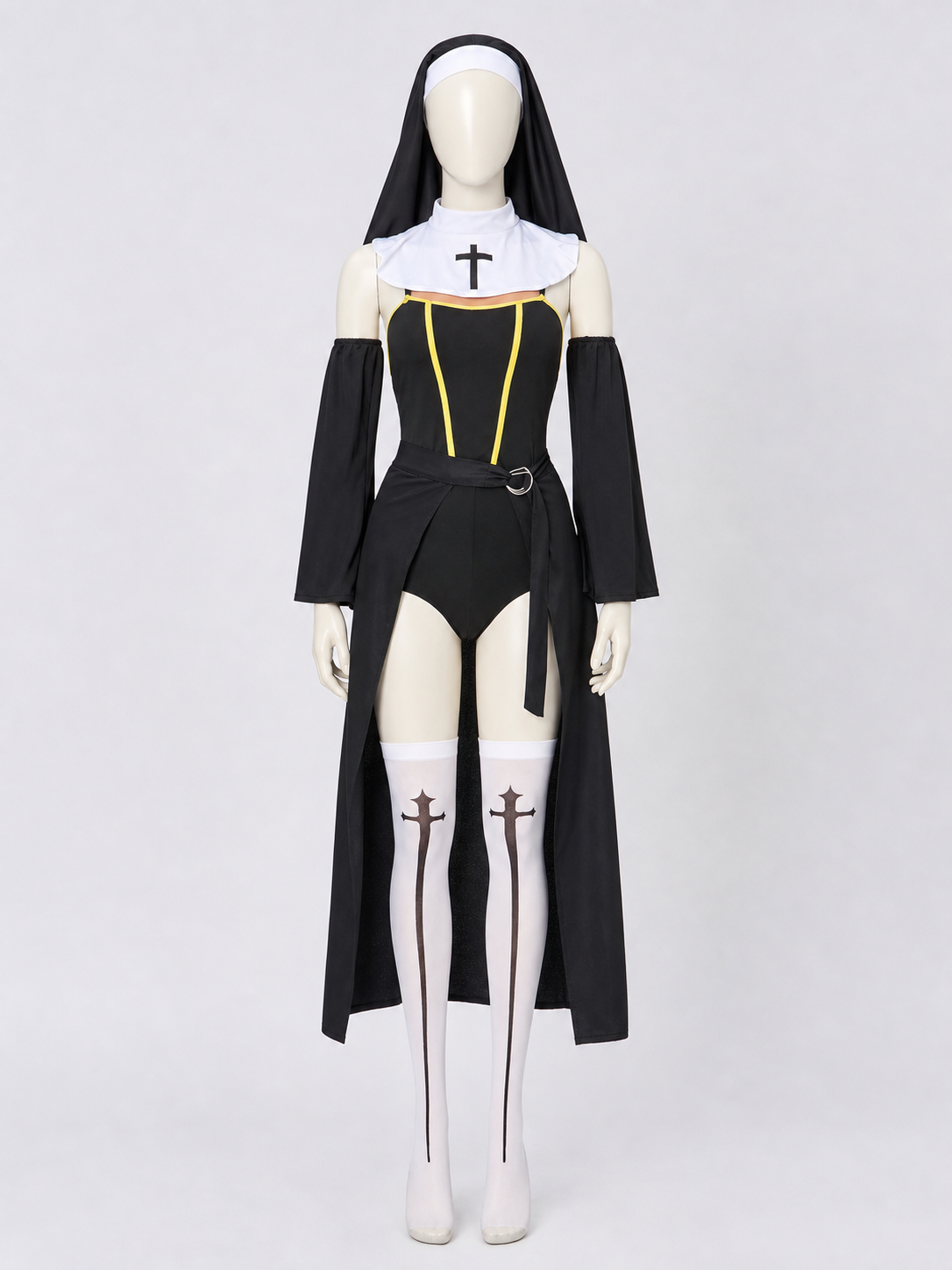 Hooded Cosplay and Halloween Costume side view