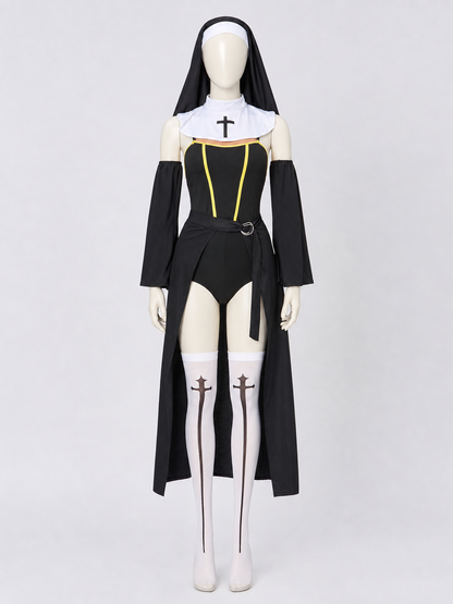 Hooded Cosplay and Halloween Costume side view