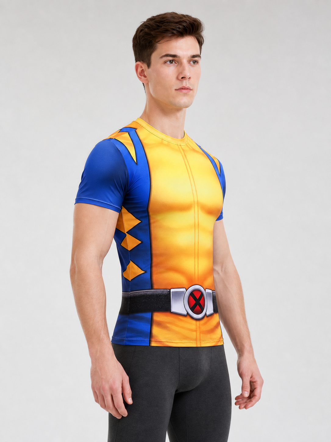 Superhero T-shirt with an Iron Man print