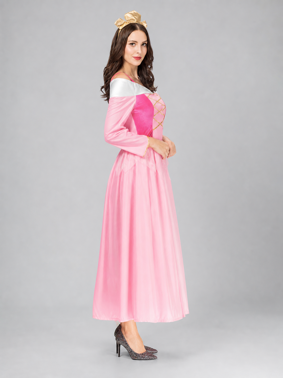 Princess Aurora Costume Dress for Cosplay and Performances