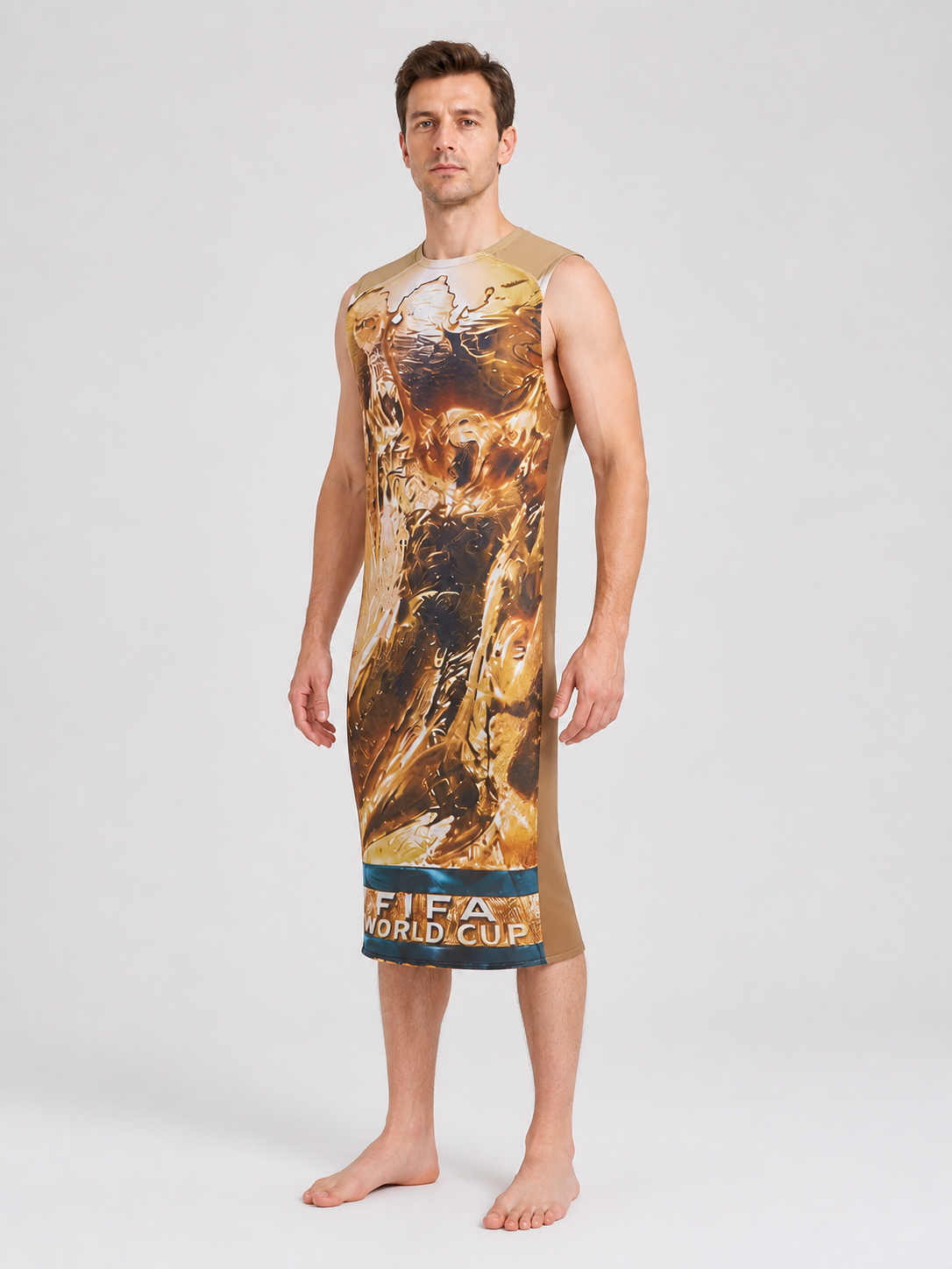 World Cup Trophy Carnival Jumpsuit side view