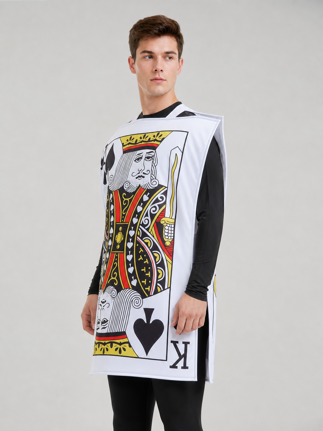 King of Spades tunic costume for a themed party