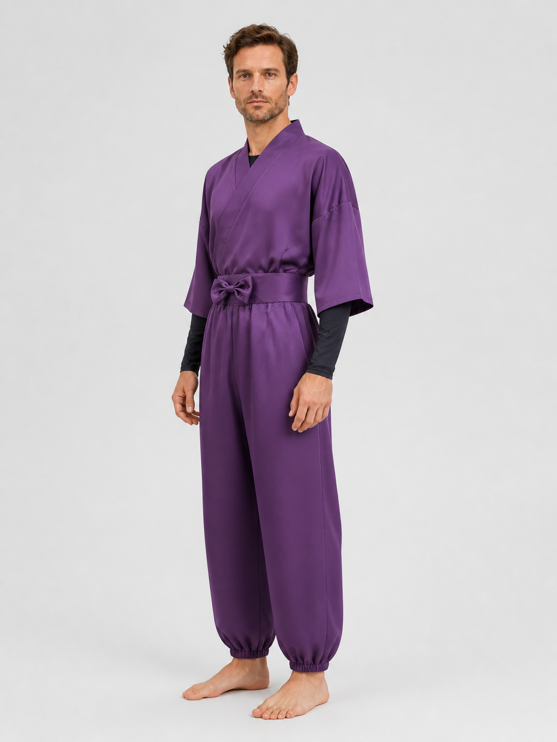 Doi Hansuke Ninja Cosplay Jumpsuit from the Anime side view