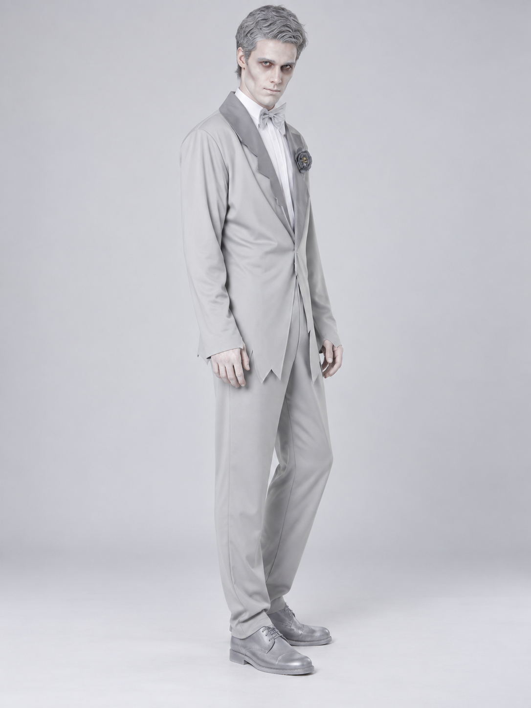 Vampire Costume: Light Jacket, Pants, Bow Tie