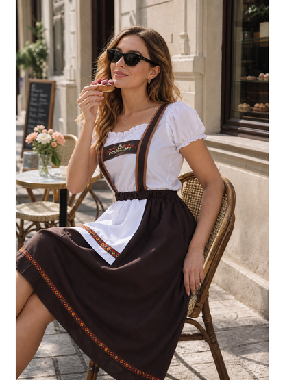 Oktoberfest Beer Maid Costume with Apron