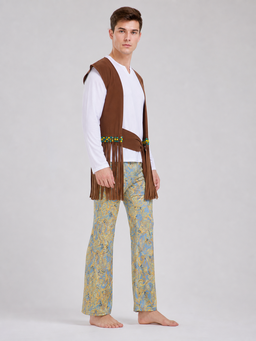 Retro-Style Costume with Vest