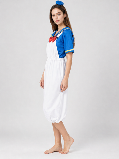 Donald Duck-Style Carnival Costume Jumpsuit
