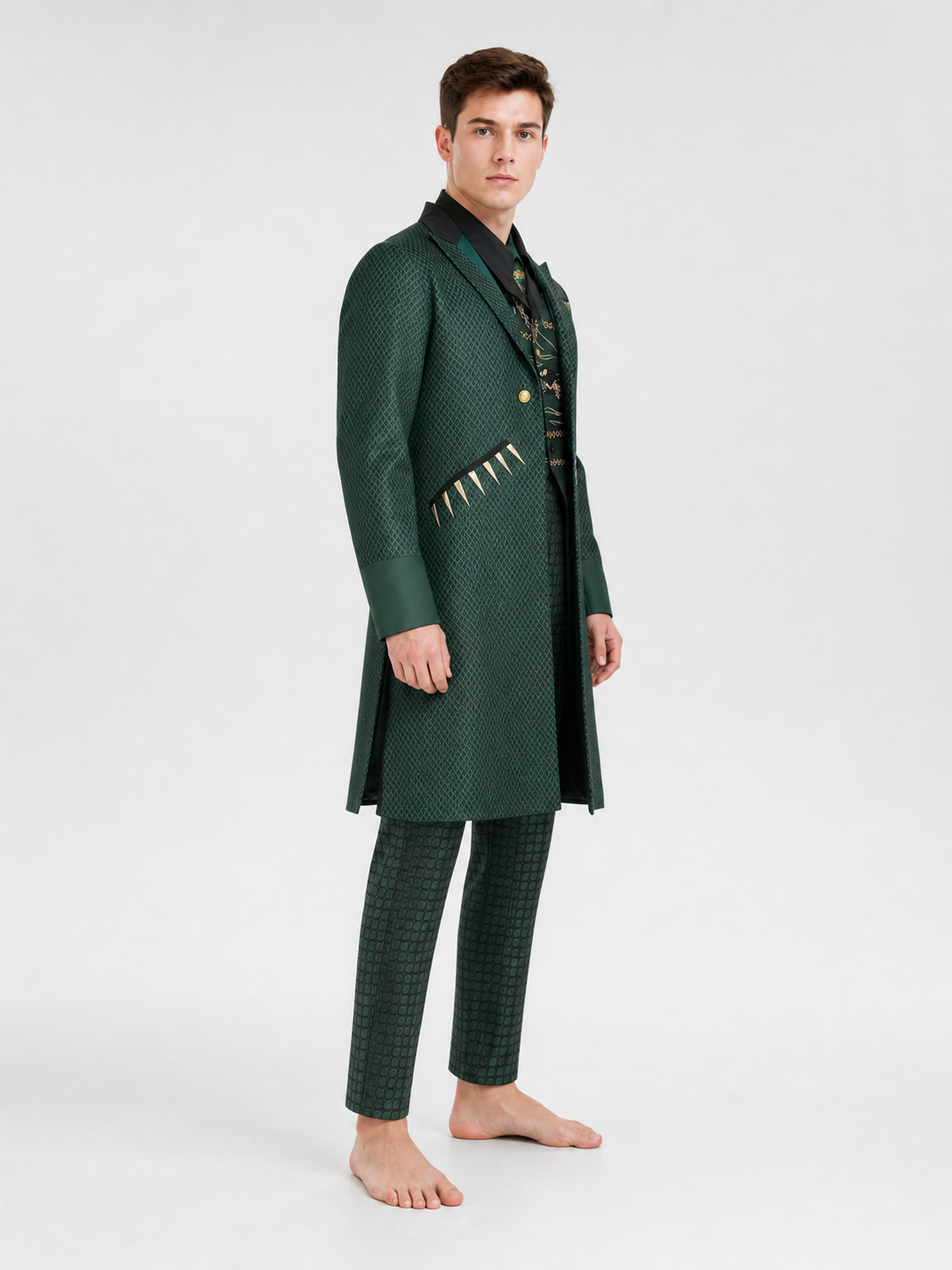 The Wizard of Oz Cosplay Costume, Green Set