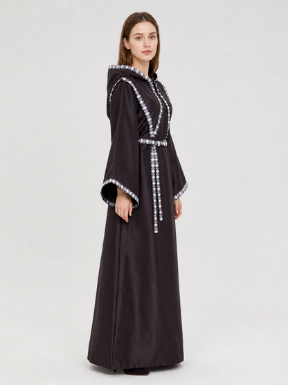 Dark Mage Hooded Cosplay Costume