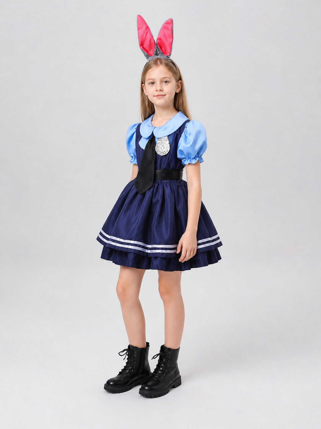 Judy Carnival Costume from Zootopia with Ears side view