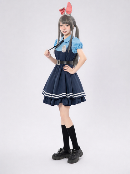 Judy Rabbit Cosplay Costume Dress