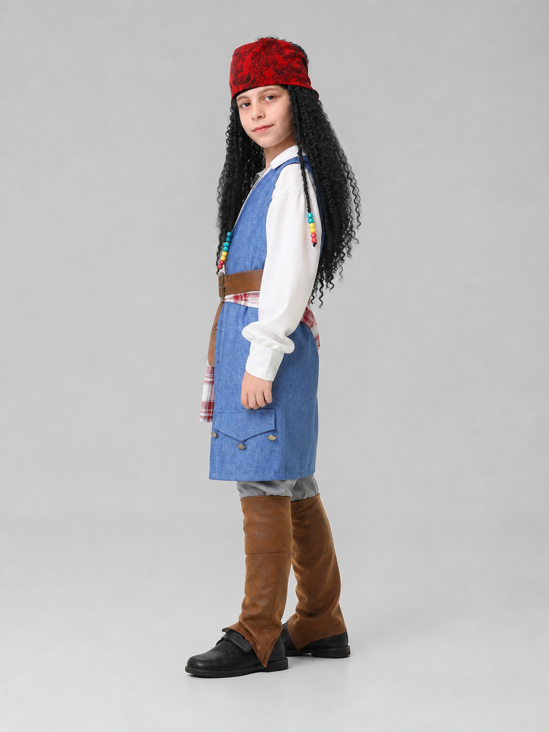 Pirate Costume for Cosplay, Halloween, and Performances