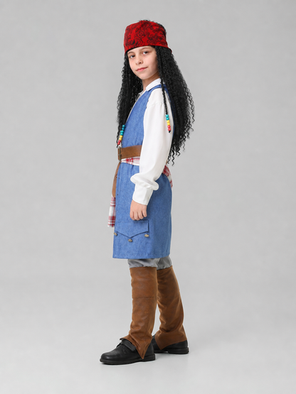 Pirate Costume for Cosplay, Halloween, and Performances