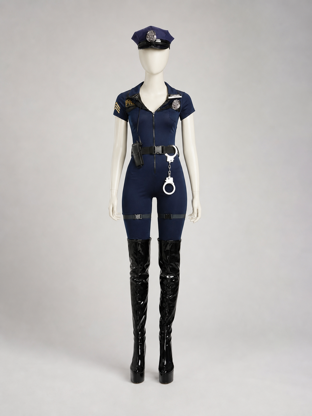 Police Costume for Cosplay, Halloween, and Parties
