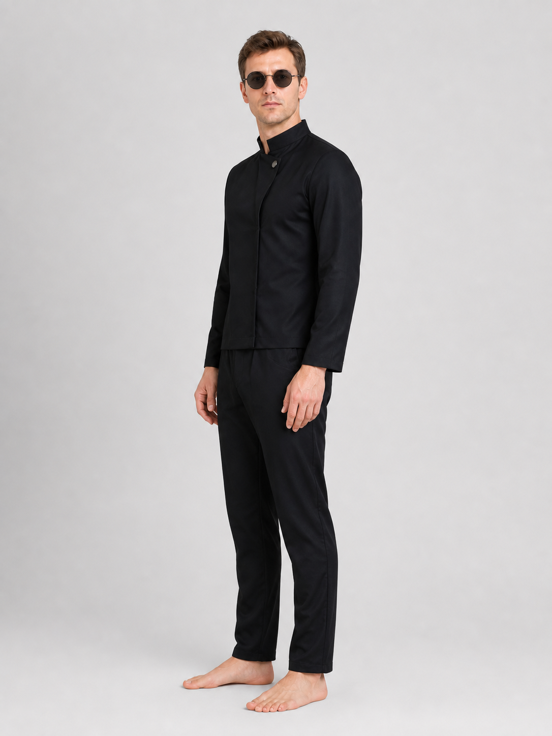 Satoru Gojo Jujutsu Kaisen Cosplay Costume Set side view