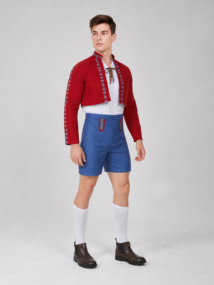 Oktoberfest-style carnival costume with hat
