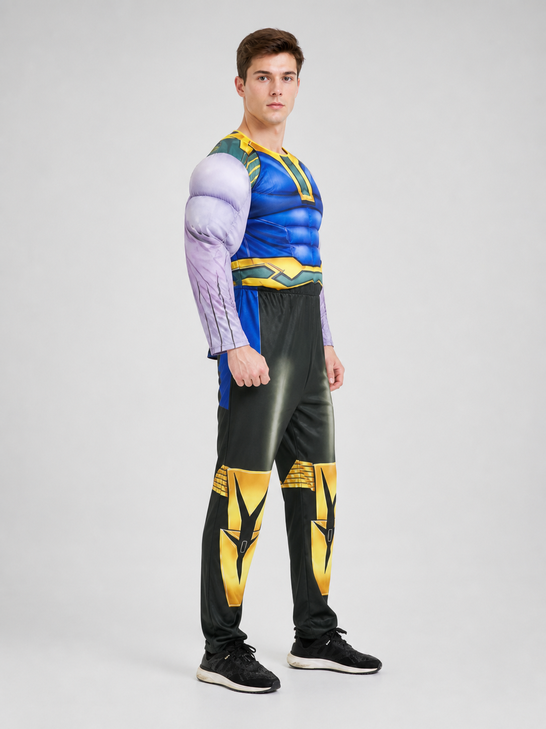 Thanos-Style Superhero Costume for Cosplay