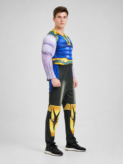 Thanos-Style Superhero Costume for Cosplay