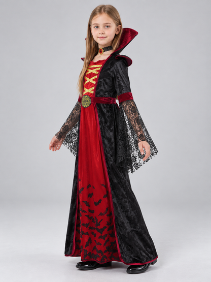 Vampire Costume: Dress with Choker