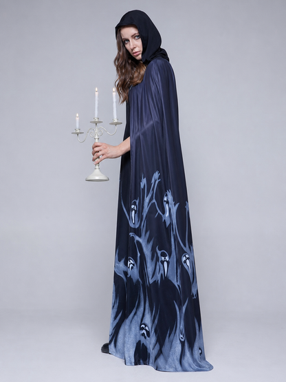 Cosplay Costume with Cape and Hood
