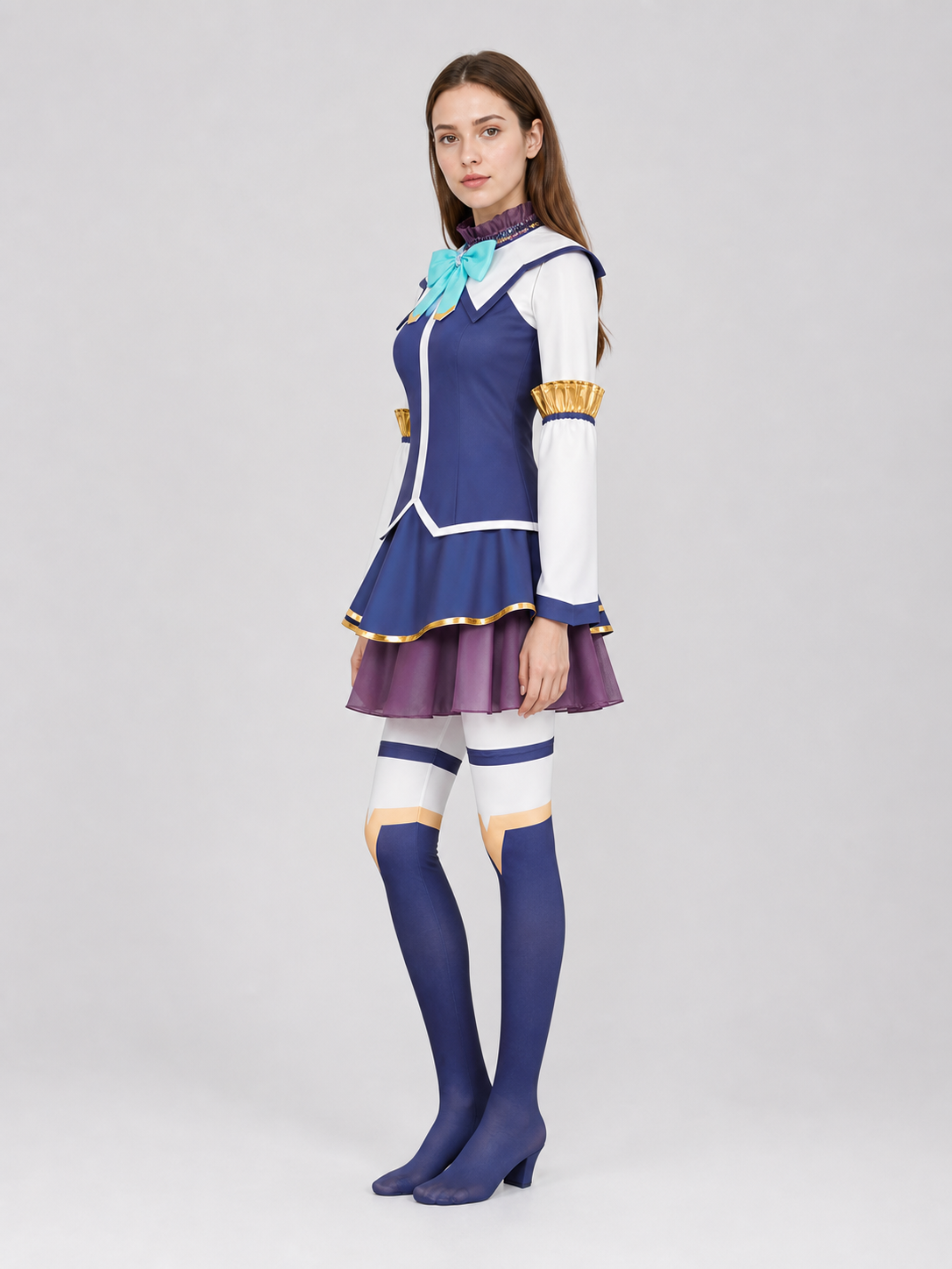 Star Wars-inspired cosplay costume with accessories